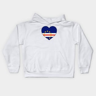 Heart - Cabo Verde _069 Kids Hoodie